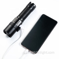 Wason XHP99 Najsilniejszy flash Light USB-C ładowna zoomalna aluminiowa taktyczna lampa pochodni z zasilaniem